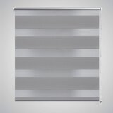 vidaXL Rolo sive zavjese sa zebrastim linijama 80 x 150 cm Cijene