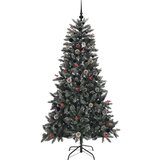 vidaXL Umestno božično drevo med 300 LED Zelena 99 x 99 x 180 cm | Shoptok.si