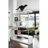 Livetastic SOBNA PREGRADA 120/165/35 cm bela, visoki sijaj | Shoptok.si