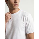 Sinsay Pamučna slim fit majica kratkih rukava Slike