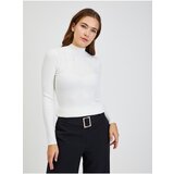 Orsay White women's ribbed sweater - Ladies | shoptok.hr