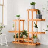  Stalak za cvijeće 95 x 25 x 96 cm od masivne jelovine | shoptok.hr