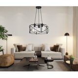 Opviq Dratkruh Glass - Black, Transparent BlackTransparent Chandelier Cene
