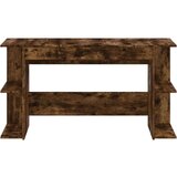 vidaXL Radni stol boja dimljenog hrasta 140x50x75 cm konstruirano drvo | shoptok.hr
