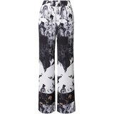 Calvin Klein Hlače črna / pegasto črna / off-bela | Shoptok.si