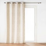 Douceur d intérieur Bež žametna zavesa 135x260 cm Eva – Cene