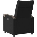  Naslonjač od tkanine crni | shoptok.hr