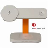 Canyon Wireless Charging Station Hexagon 310 3in1 LightGrey/Orange | ePonuda.com