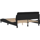  Okvir za krevet Dover crni 137x190 cm od umjetne kože | shoptok.hr