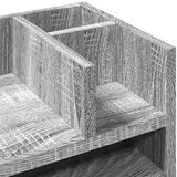  Organizator za pisalno mizo siva sonoma 44,5x24x25 cm, (21413939) | Shoptok.si