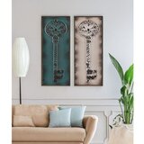 WALLXPERT Artsmdfdkset4 Višenamenska Dekorativna Okvirna MDF Slika (2 Komada) | Eponuda.com
