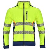 Lahti Pro reflektirajuća softshell jakna žuto-plava XL L4094404 | shoptok.hr