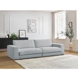 Bobochic Paris Svijetlo siva sofa od samta 274 cm Leonard – | shoptok.hr