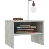 Noćni ormarići 2 kom boja betona 40x30x30 cm konstruirano drvo | shoptok.hr