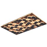 CINQUE Crna LED stropna svjetiljka s metalnim sjenilom 70x115 cm Cifavo – | shoptok.hr