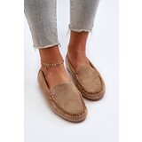Boto EVENTO Women's Suede Moccasins Dark Beige Ranica | shoptok.hr