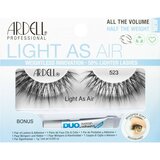 Ardell Light As Air 523 odtenek Black darilni set umetne trepalnice Light As Air 1 kos + lepilo za trepalnice Duo 1g Cene