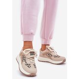 Boto Sports Shoes Sneakers Womens Platform Leopard Beige Pumbes | Shoptok.si