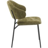 MID.YOU STOL, kovina, tekstil črna, zelena | Shoptok.si