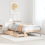 vidaXL Okvir kreveta s ladicama bez madraca 90 x 200 cm | shoptok.hr