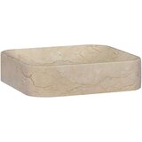  Umivaonik krem 40 x 40 x 10 cm mramorni | shoptok.hr