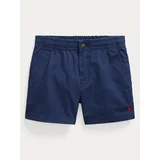 Polo Ralph Lauren Kratke hlače iz tkanine 322855350011 Mornarsko modra Regular Fit