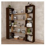 Hanah home Bookshelf CPT6013-200114-190x200x25 cm, Smeđa | Eponuda.ba