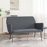 The Living Store klop temno siva 108x79x79 cm žamet - klop, (21495001) Cene