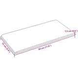  Zidna uzglavlja 12 pcs Tamno siva 30 x 15 cm tkanina | shoptok.hr