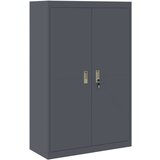 Ormarić Omarica za shranjevanje 2 pcs Antracit 90 x 40 x 140 cm Jeklo, (5000152795) | Shoptok.si