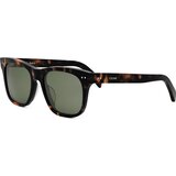 Celine THIN Havana Square Sunglasses ONE SIZE (54) Havana/Zelena | Shoptok.si