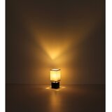 Globo 21628ALU - stona lampa valentino 1xE27/7W/230V crna/antracit | Eponuda.com