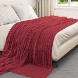  Pokrivač Bordeaux Crvena 270 x 240 cm Runo | shoptok.hr