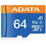 micro sd 64GB premier uhs-i class 10 / V10 100/25 mbps AUSDX64GUICL10A1-RA1