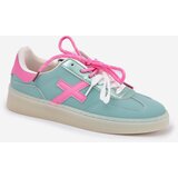 Boto Low Women's Sports Shoes In Leopard Mint Pink Zelevelis | Shoptok.si