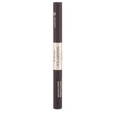 Clarins brow duo maskara za obrvi in trepalnice 2v1 2,8g g odtenek 05 dark brown | Shoptok.si
