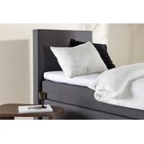 Venture Home kontinentalni krevet Toledo 200 × 66 × 90 cm, tamnosiva | shoptok.hr