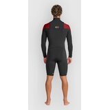 Quiksilver Mercury Spring Ls 2/2 Fz Neoprenska obleka high risk red | Shoptok.si