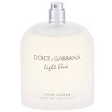 Dolce&gabbana Light Blue Pour Homme toaletna voda 125 ml Tester za moške Cene