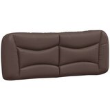  Posteljni okvir z vzglavjem rjav 140x200 cm umetno usnje, (21081974) | Shoptok.si