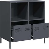 vidaXL Komoda antracit 68x39x73,5 cm hladno valjano jeklo | Shoptok.si