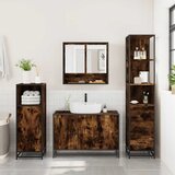  3-dijelni set kupaonskog namještaja boja hrasta drveni | shoptok.hr