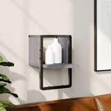 Maison Chic Stenska polica - Viseča Polica s prečko siva sonoma 20x25x30 cm, (21793557) | Shoptok.si