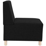  Modularna sofa bez naslona 2 pcs Crna 55 x 74 x 82 cm tkanina | shoptok.hr