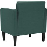 SOFA s naslonima za ruke tamnozelena 53 cm tkanina | Shoptok.si