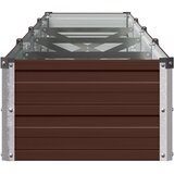  Povišeni vrtni krevet Smeđa 320 x 40 x 24 cm | shoptok.hr