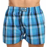 STYX MEN'S BOXERS SHORTS CLASSIC RUBBER Muške kratke hlače, plava, veličina