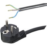 Hawa Priključni kabel [ varnostni vtič - kabel\, odprti konec] črni 1.5 m 1008222, (20414308) | Shoptok.si