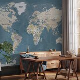  Foto tapeta - Vintage World Map 400x280 Standard | shoptok.hr