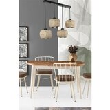 Opviq Tıger 4 Lü Sıralı rattan Sarkıt rattan chandelier | ePonuda.com